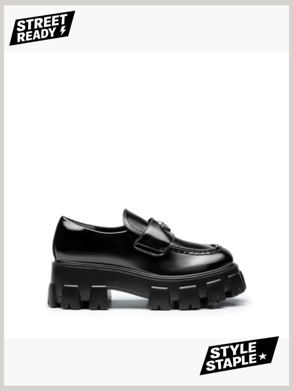 Women's Chunky Platform Loafers Slip-On Shoes Business Casual Comfort - Picture 6 of 7